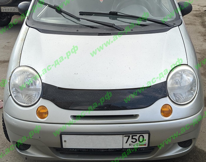 Наклейки на капот Daewoo Matiz