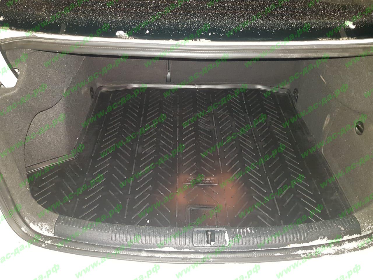 коврик в багажник ауди а3 с 2012- седан